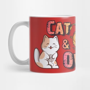 "Cat & Owl"  Awesome Design Mug